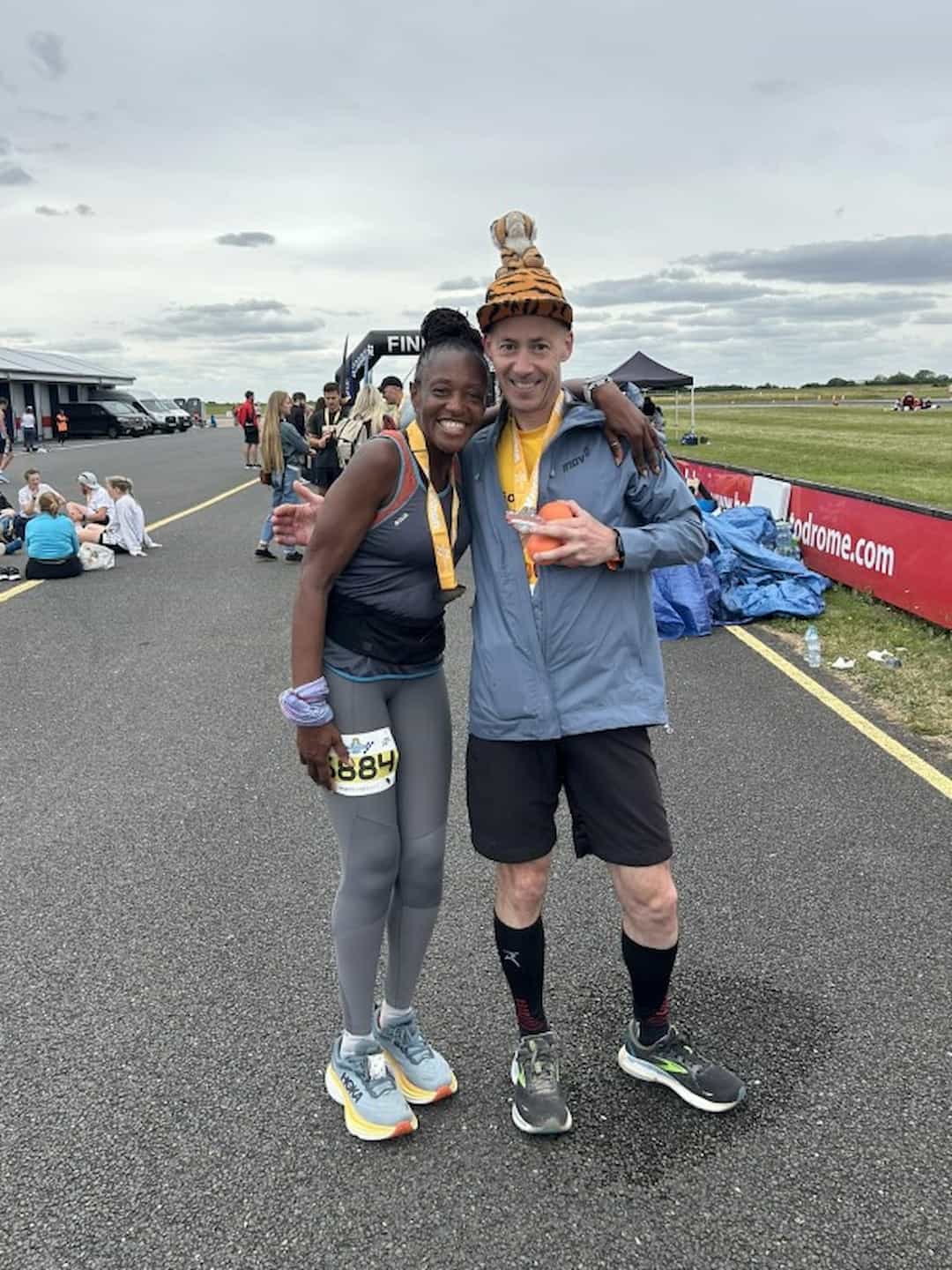 Joggling the Bedford Autodrome GP Marathon 2024